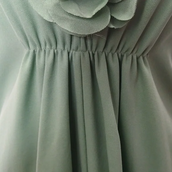 Vintage homemade 1970's maxi dress size small - Picture 4 of 15